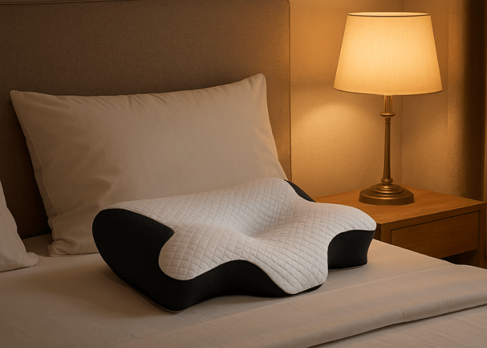 Transformez votre havre de sommeil avec l’oreiller cervical ErgoConfort+ - Enfin Actif 50+