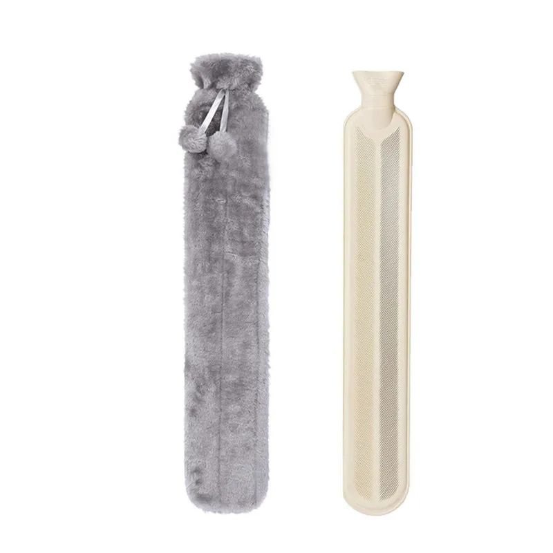 Bouillotte longue couleur gris