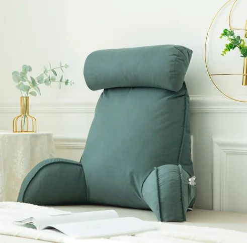 Coussin dos vert clair