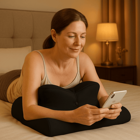 Coussin ergonomique femme relaxation