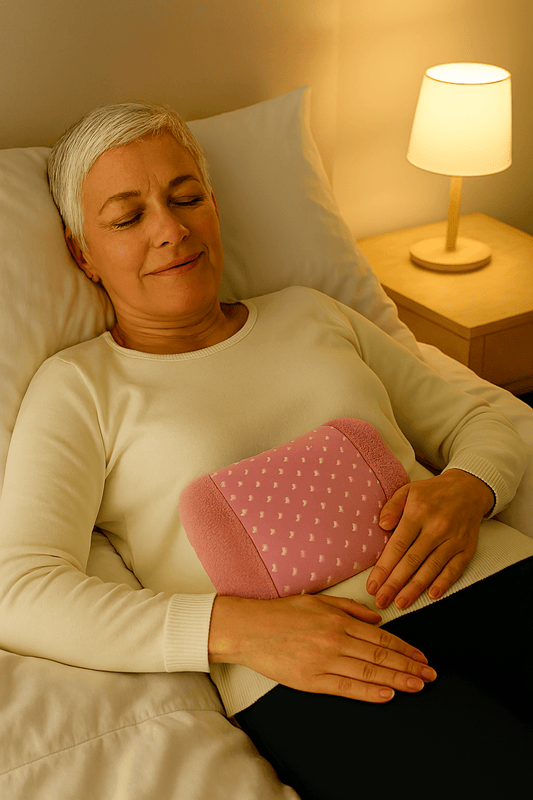 bouillotte electrique femme sommeil apaisant