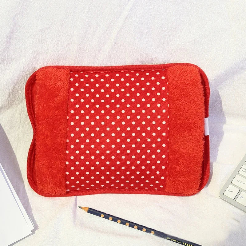 bouillotte electrique couleur rouge