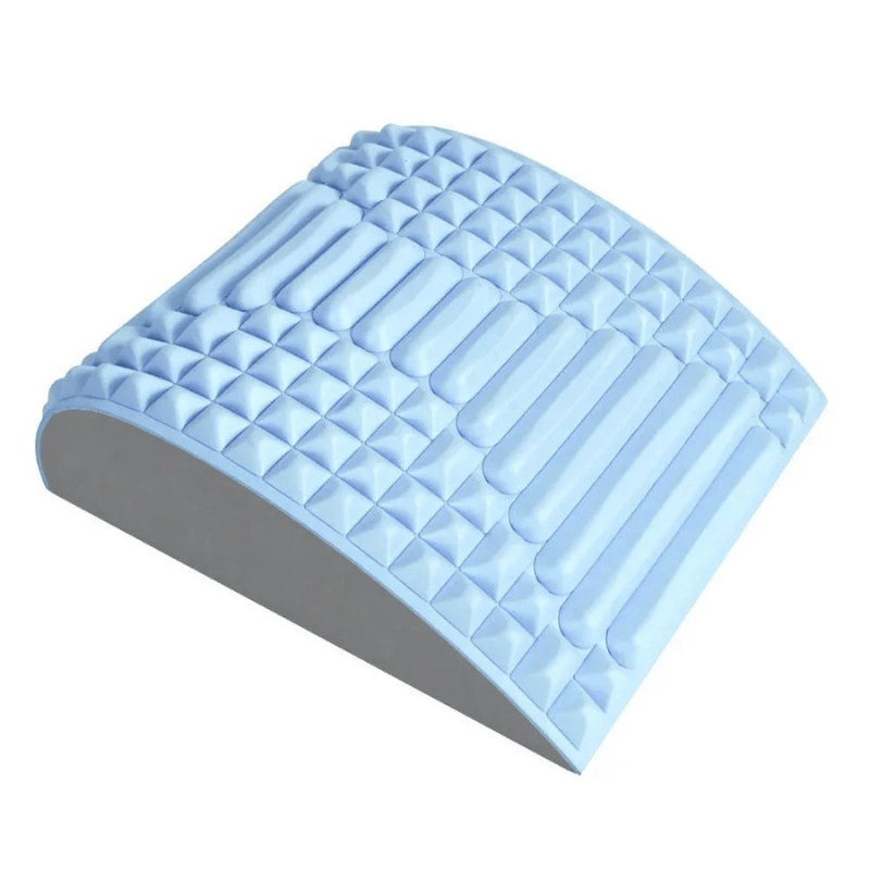 coussin pour les lombaires couleur bleu