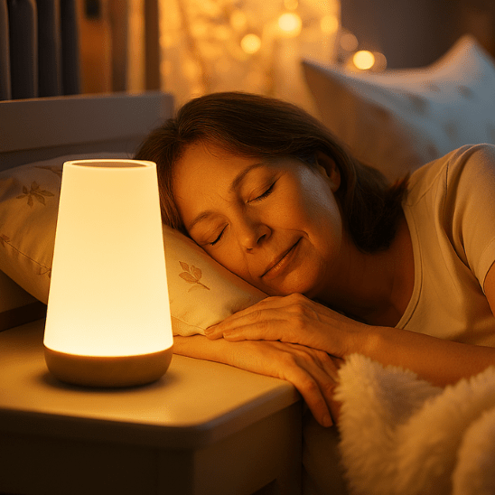 Lampe de chevet tactile | LumiTouch Douceur tactile - Enfin Actif 50+