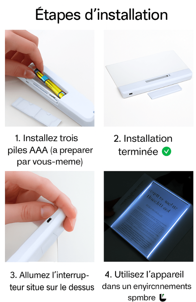 Lampe de lecture | LumiPage Confort visuel - Enfin Actif 50+