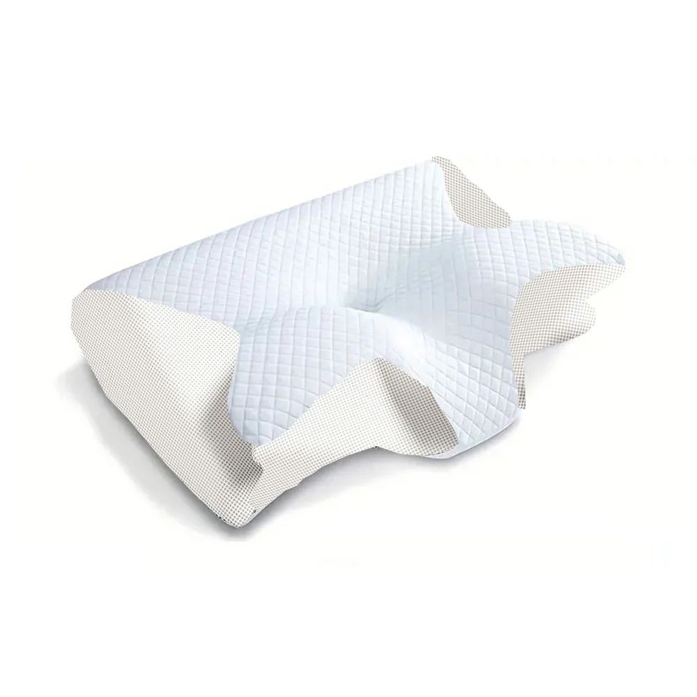 oreiller ergonomique blanc blanc