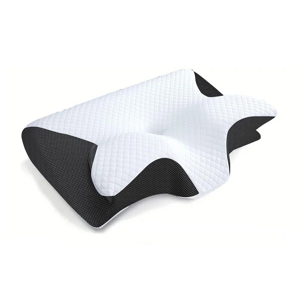 oreiller ergonomique noir
