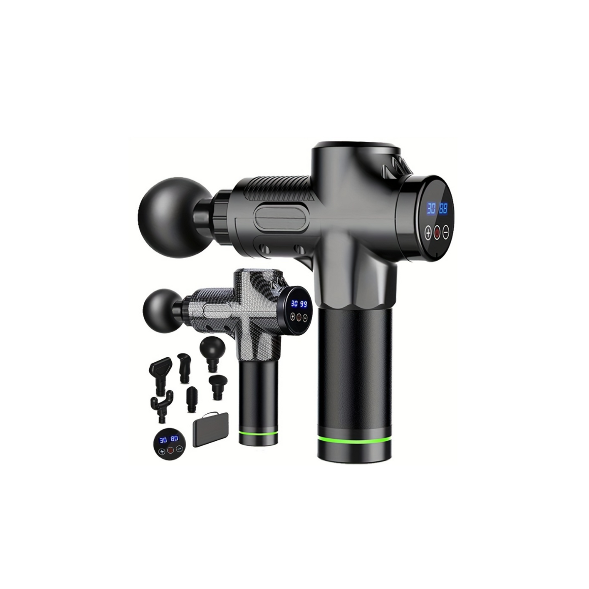 pistolet de massage format