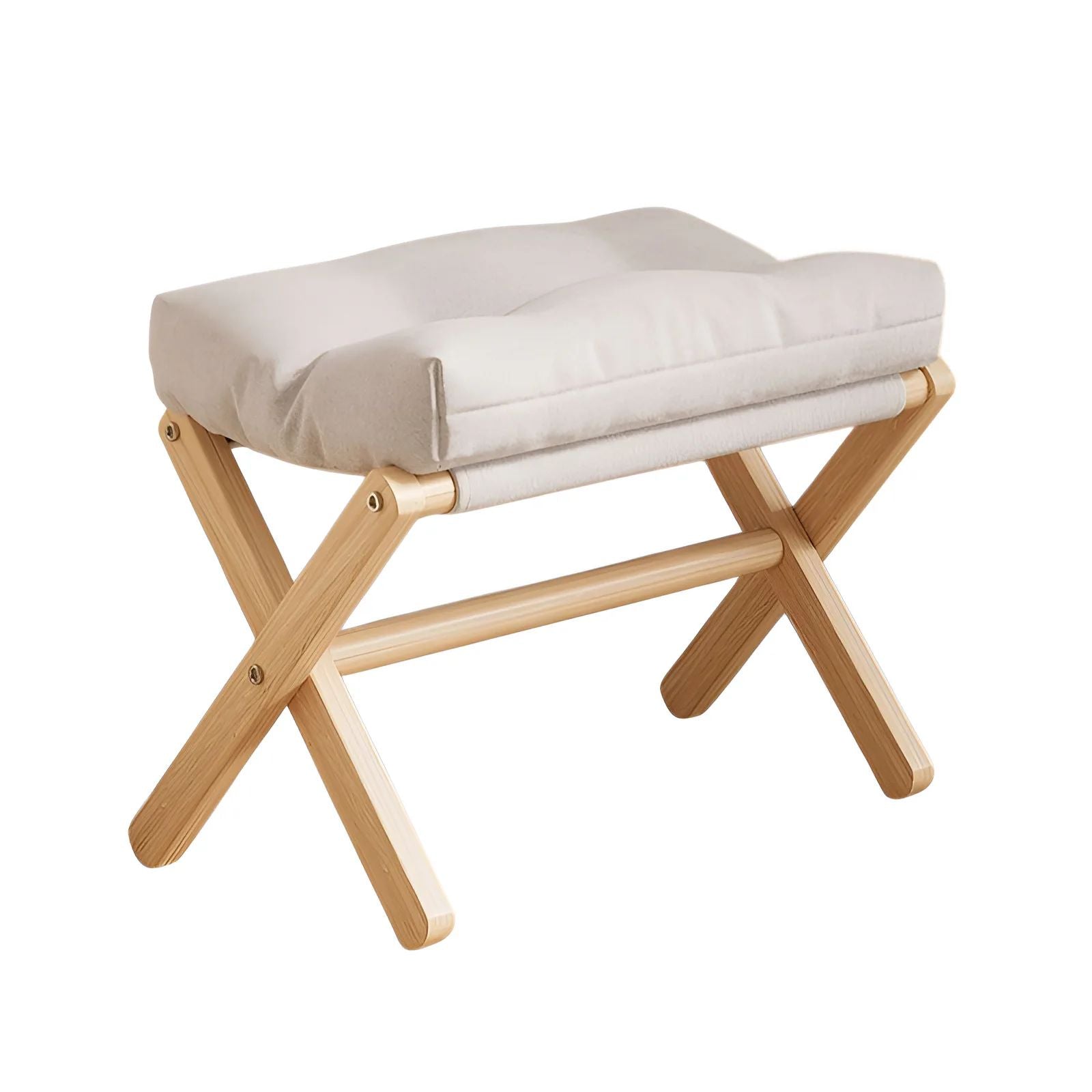 repose pied couleur beige