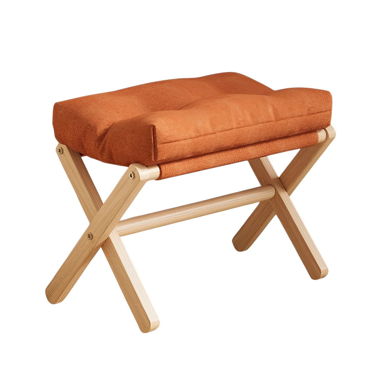 repose pied couleur orange