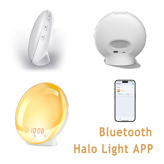 Réveil Simulateur d’Aube | ZenLight Harmonie Matinale - Enfin Actif 50+