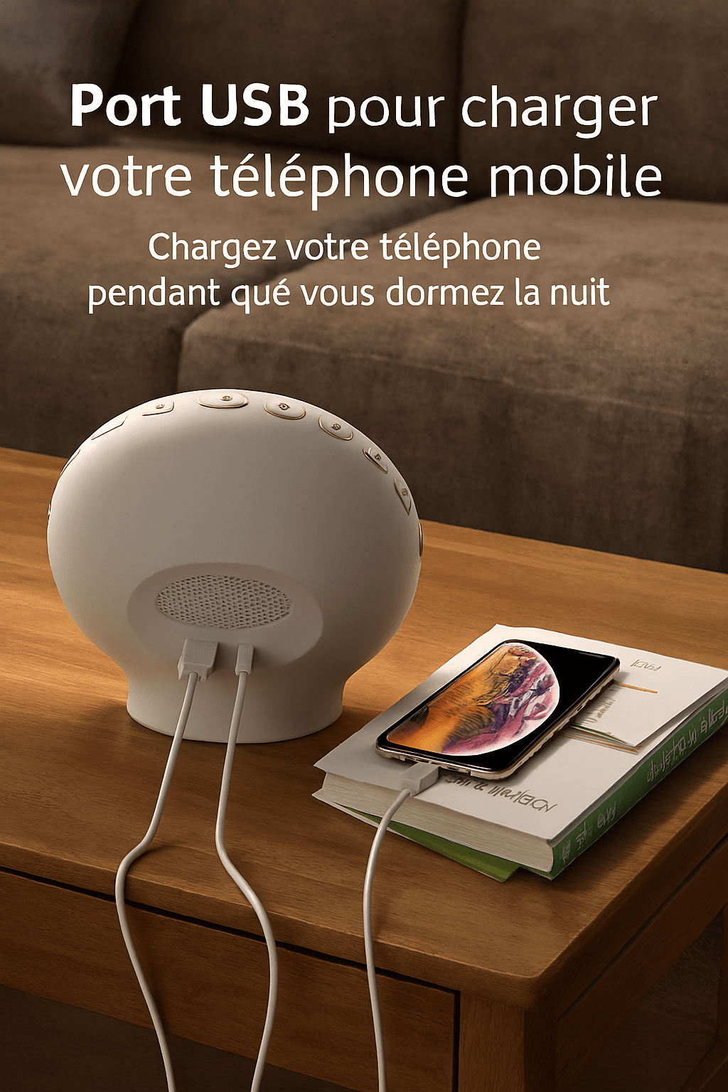 Réveil Simulateur d’Aube | ZenLight Harmonie Matinale - Enfin Actif 50+