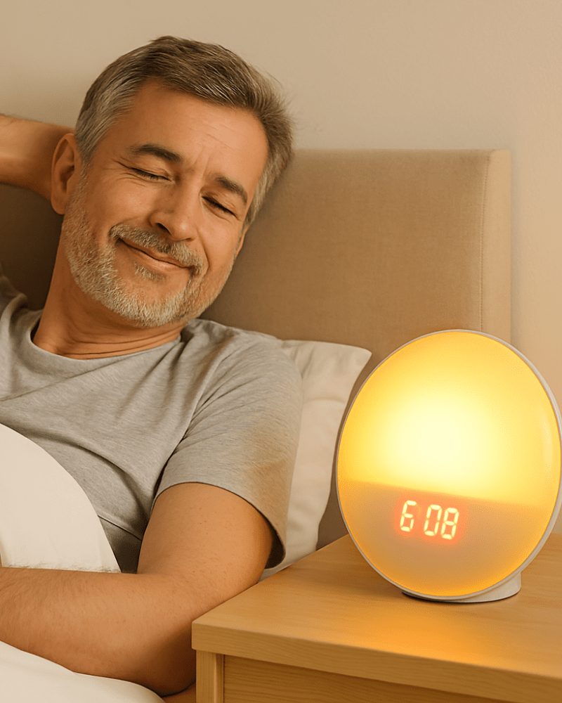 Réveil Simulateur d’Aube | ZenLight Harmonie Matinale - Enfin Actif 50+
