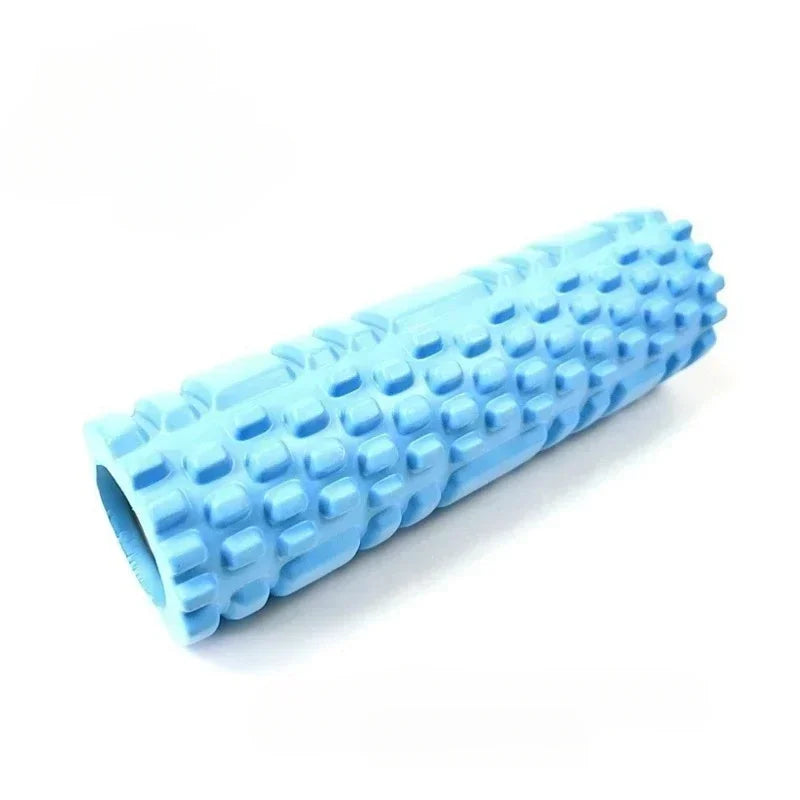 rouleau de massage couleur bleu