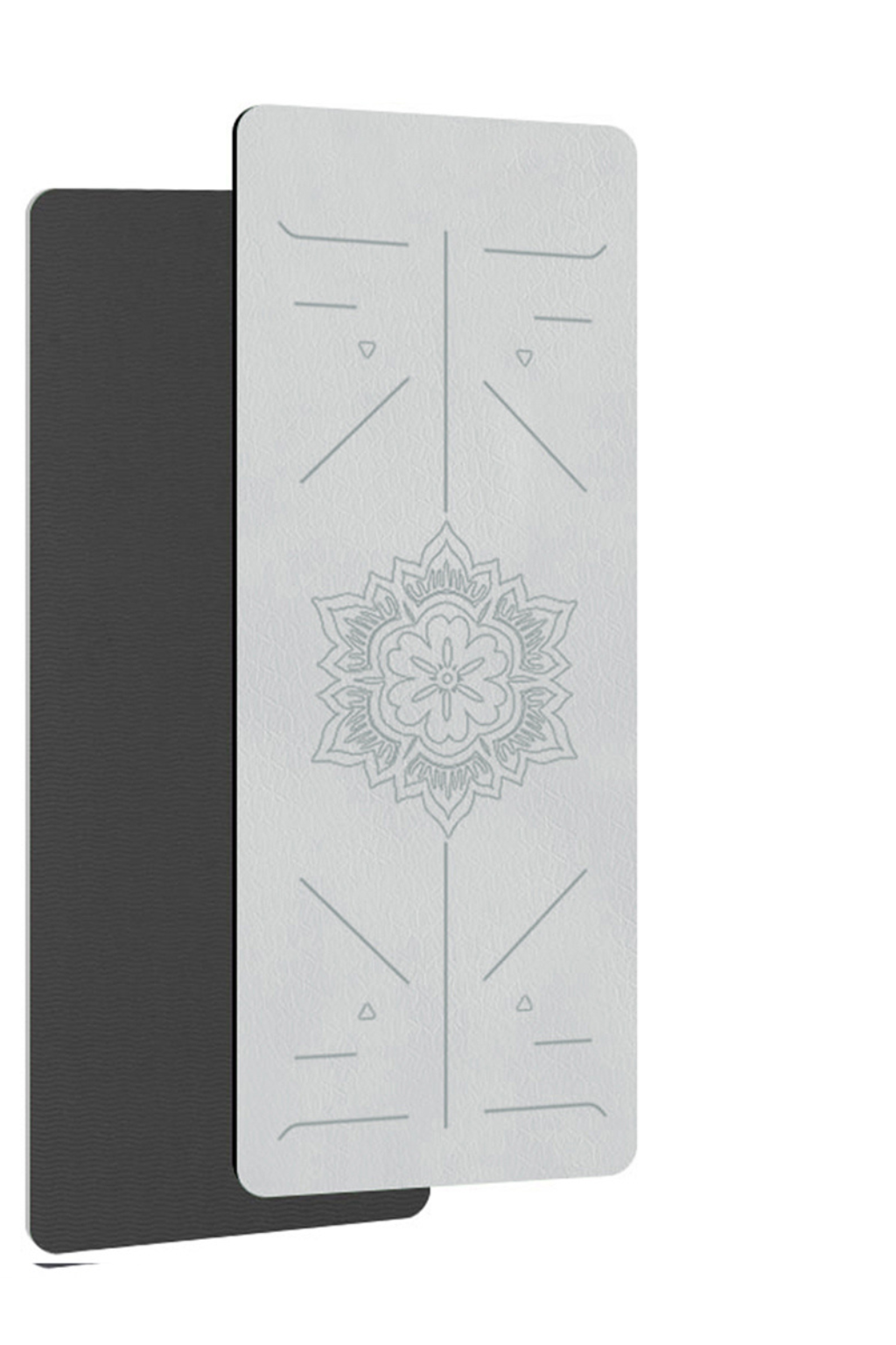 tapis de yoga gris
