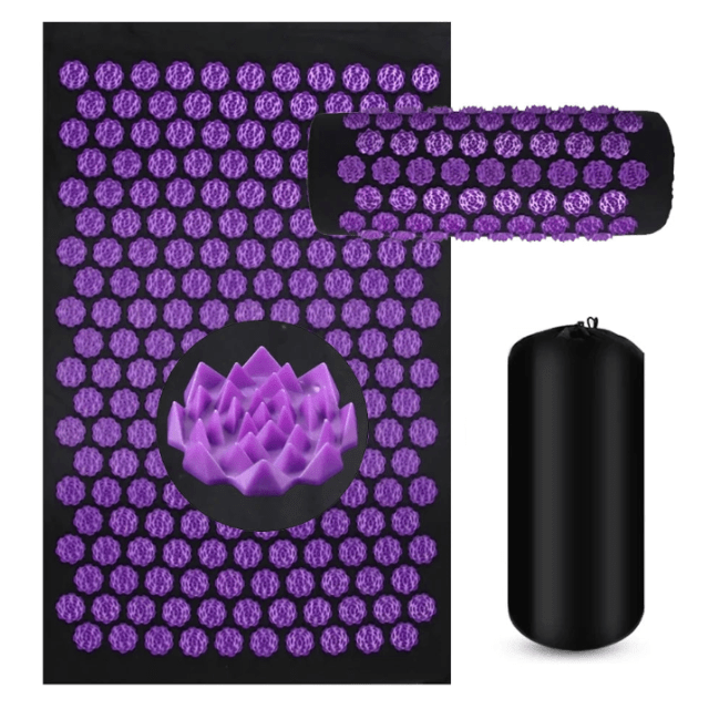 ZenPression+ | Tapis d’Acupression - Soulage les tensions et stimule la circulation | Auto - massage & Bien - être naturel - Enfin Actif 50+