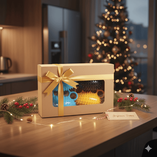 Boule de massage: duo gagnant pour les fêtes - Enfin Actif 50+