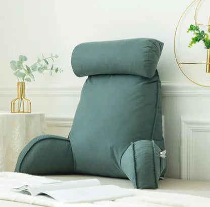 Coussin dos vert clair