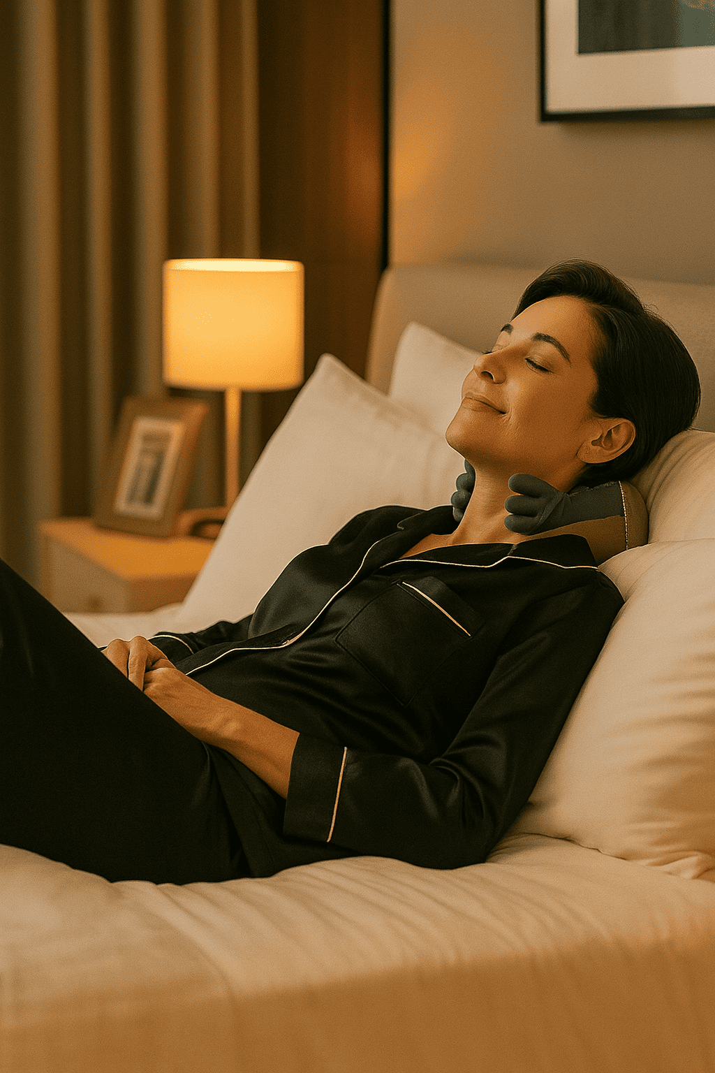 appareil de massage femme relaxation au lit