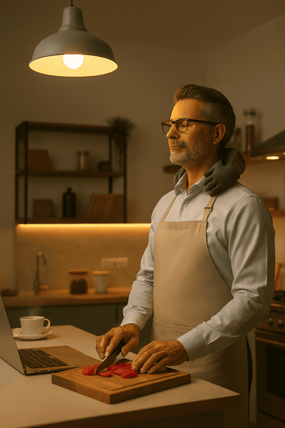 appareil de massage homme detente cuisine