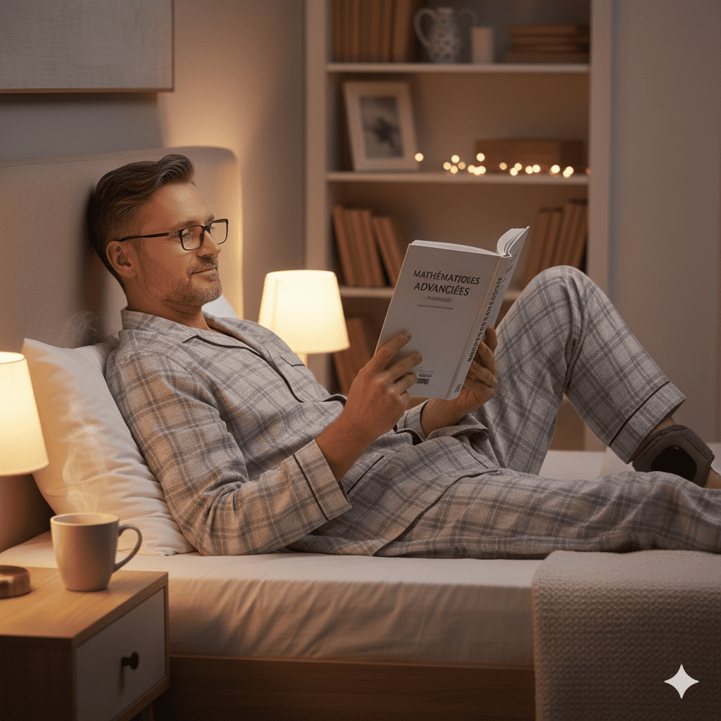 appareil pour massage pieds piedaasis homme detente