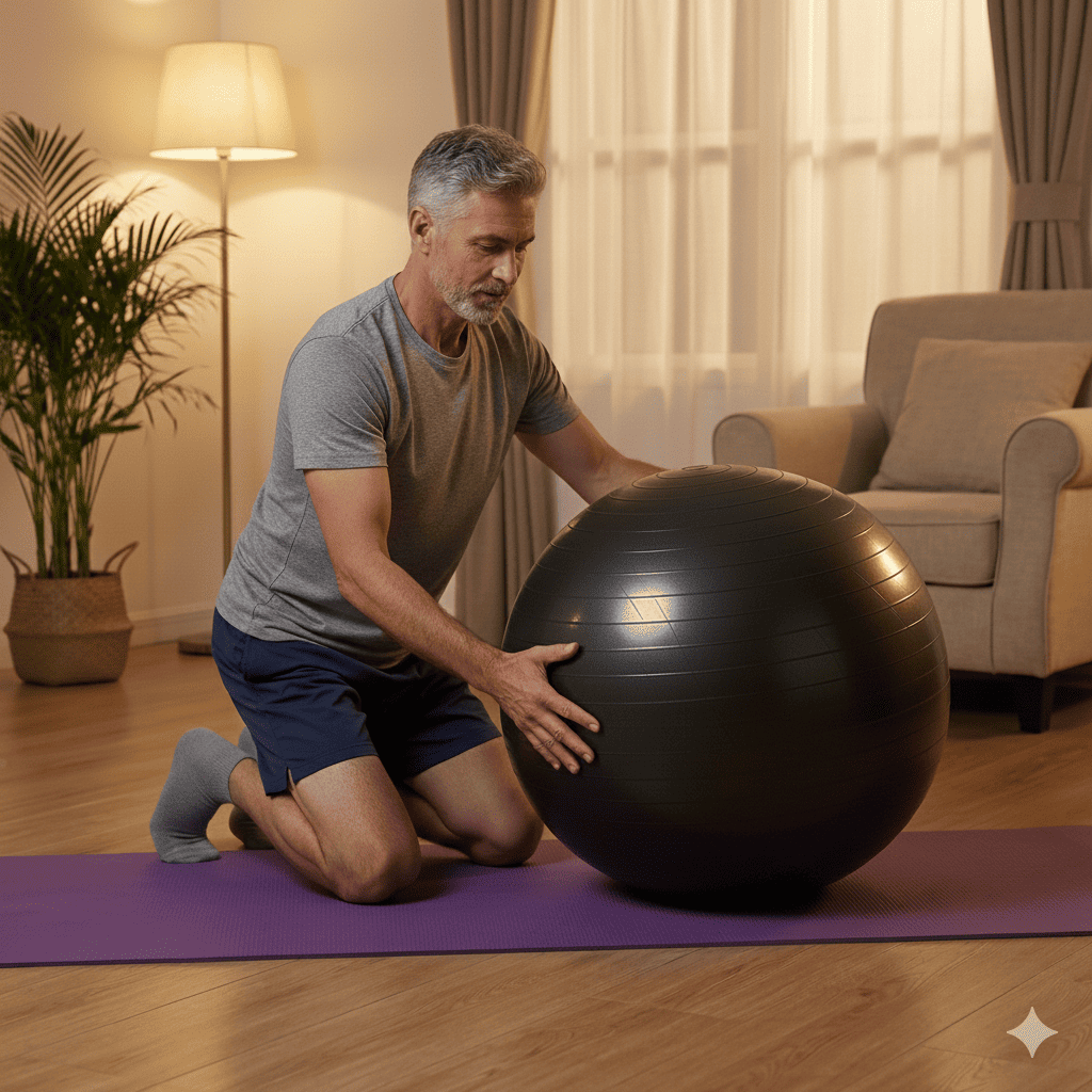 Ballon pilates VitalForm™ – Bien - être, équilibre & détente musculaire - Enfin Actif 50+