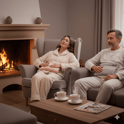 Bouillotte électrique MainVelours™ : chaleur apaisante pour crampes et mains fatiguées - Enfin Actif 50+