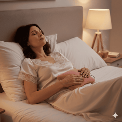 bouillotte electrique thermalune femme crampes ventre