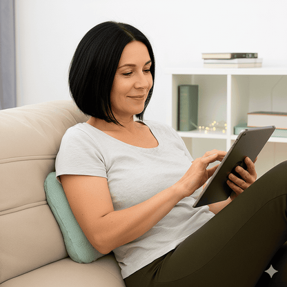 bouillotte electrique thermalune femme relaxation dos