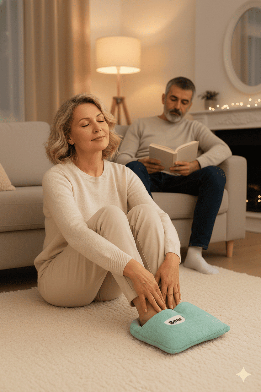 bouillotte electrique thermalune relaxation couple