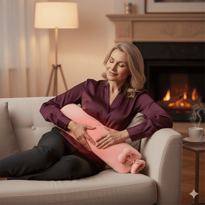 Bouillotte longue XXL chaude Cocooning™ - Enfin Actif 50+