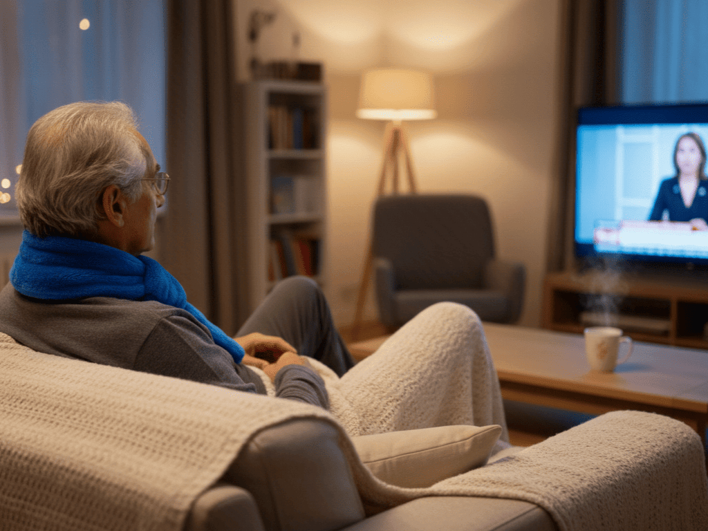 Bouillotte micro - ondes CâliCou™ – Détente cervicale & épaules - Enfin Actif 50+