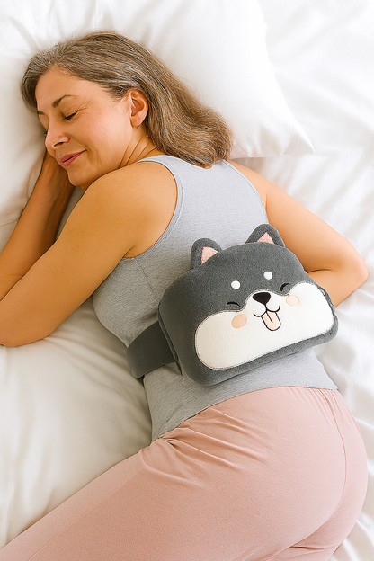 bouillotte peluche femme sommeil