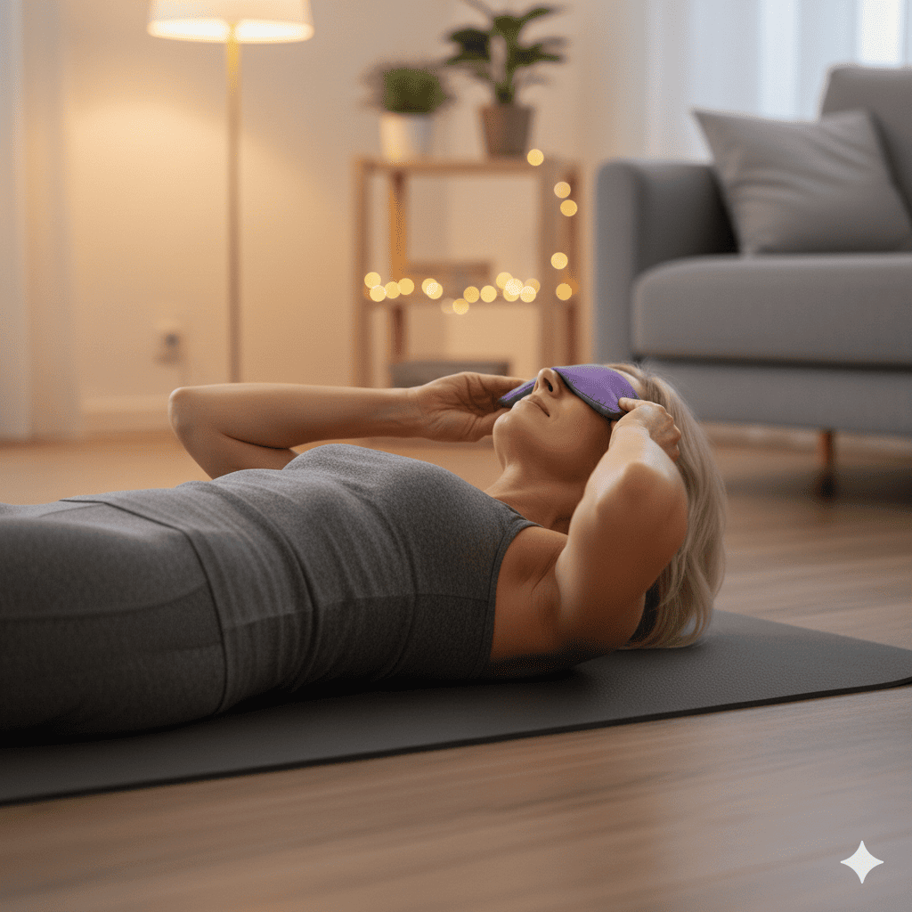 bouillotte seche lavandia femme detente au salon