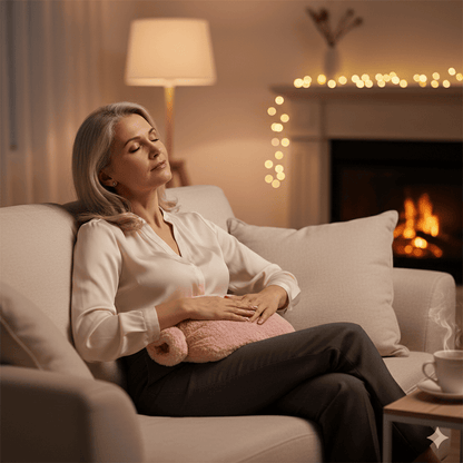 bouillotte thermavie femme crampes de ventre