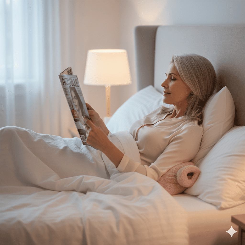 bouillotte thermavie femme-douleurs lombaires 