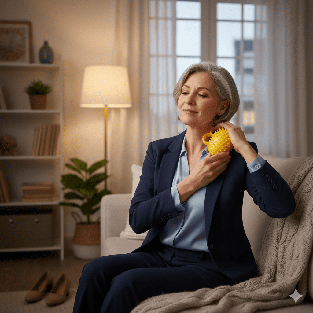 Boule de massage KinéSphere™ – Anti - douleur mains, arthrose & canal carpien - Enfin Actif 50+