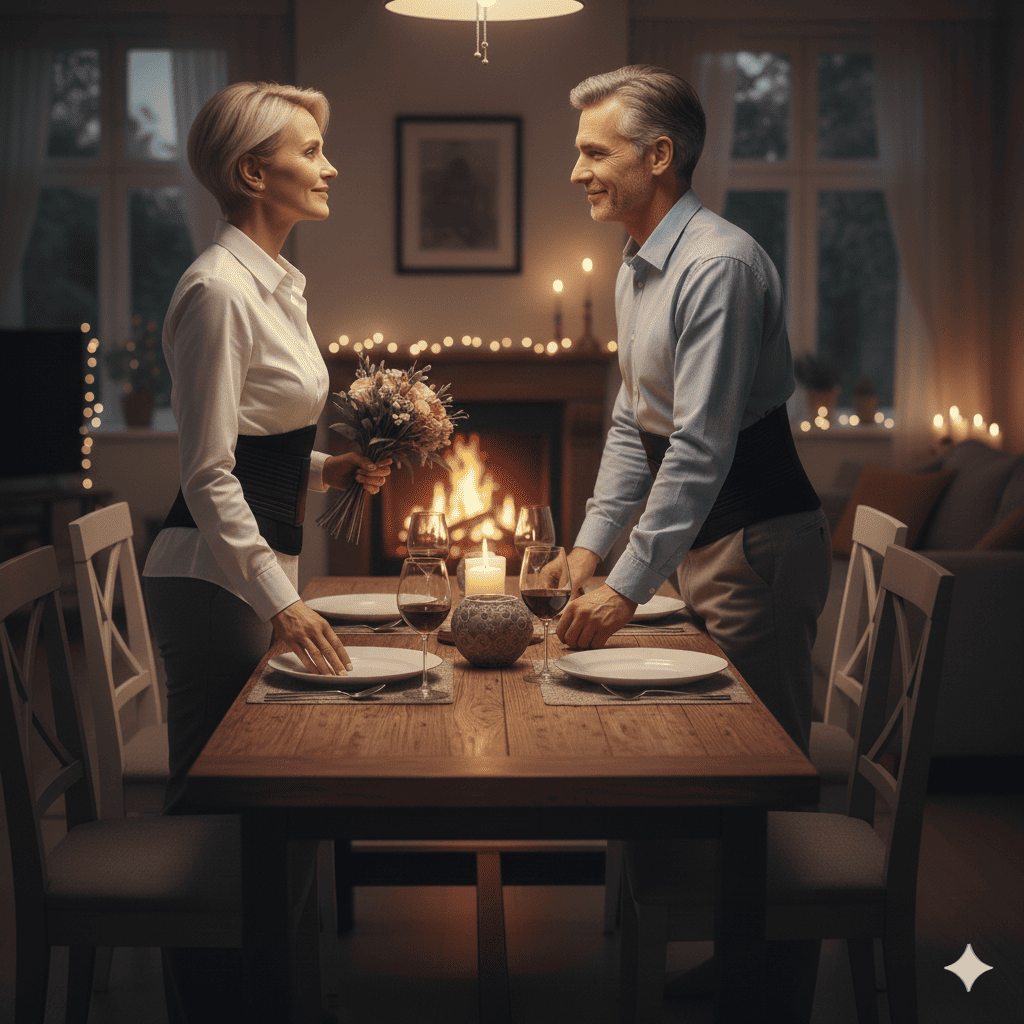 ceinture chauffante lombaire thermaserenite couple detente