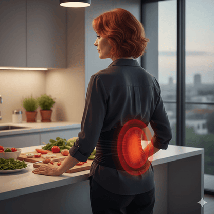 ceinture chauffante lombaire thermaserenite femme relaxation