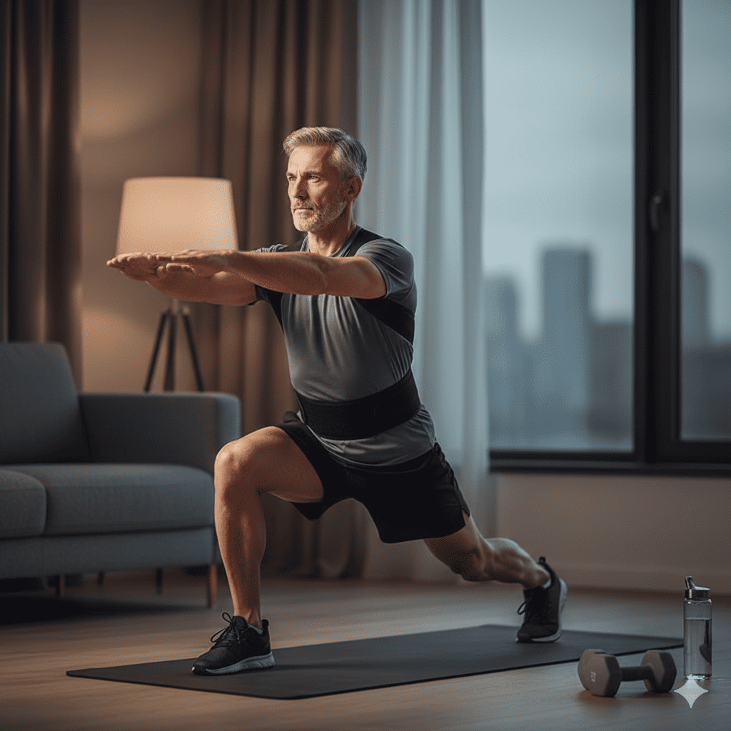 correcteur de posture posturepro homme etirement soir