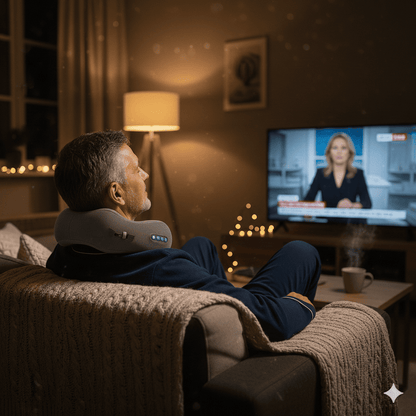 Coussin cervical chauffant Nuqea™ – chaleur apaisante et soutien de la nuque - Enfin Actif 50+