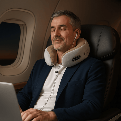 Coussin cervicale chauffant | Nuqea™ - Enfin Actif 50+