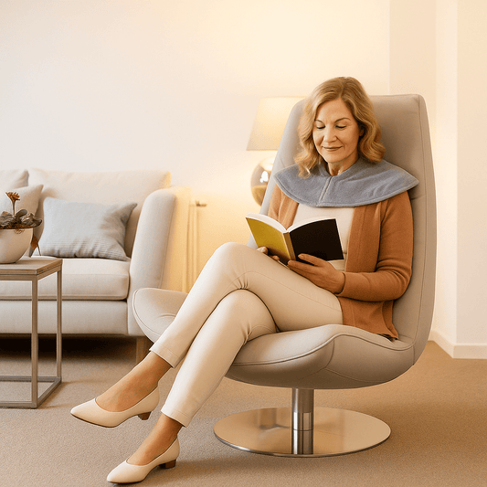 Coussin chauffant dos | RelaxDos™ - Enfin Actif 50+