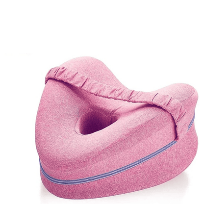 coussin ergonomique LegNest de couleur rose