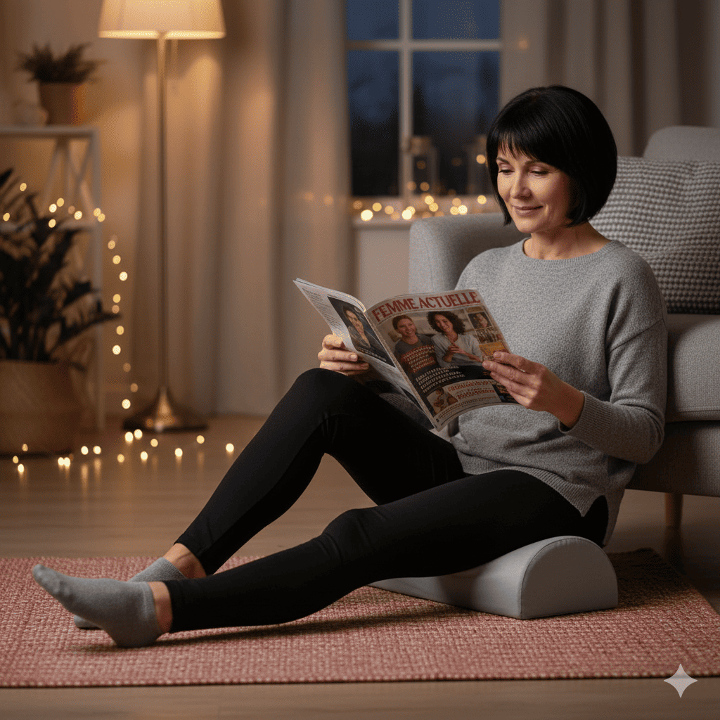 Coussin ergonomique Calmidor™ : soutien optimal et détente musculaire - Enfin Actif 50+