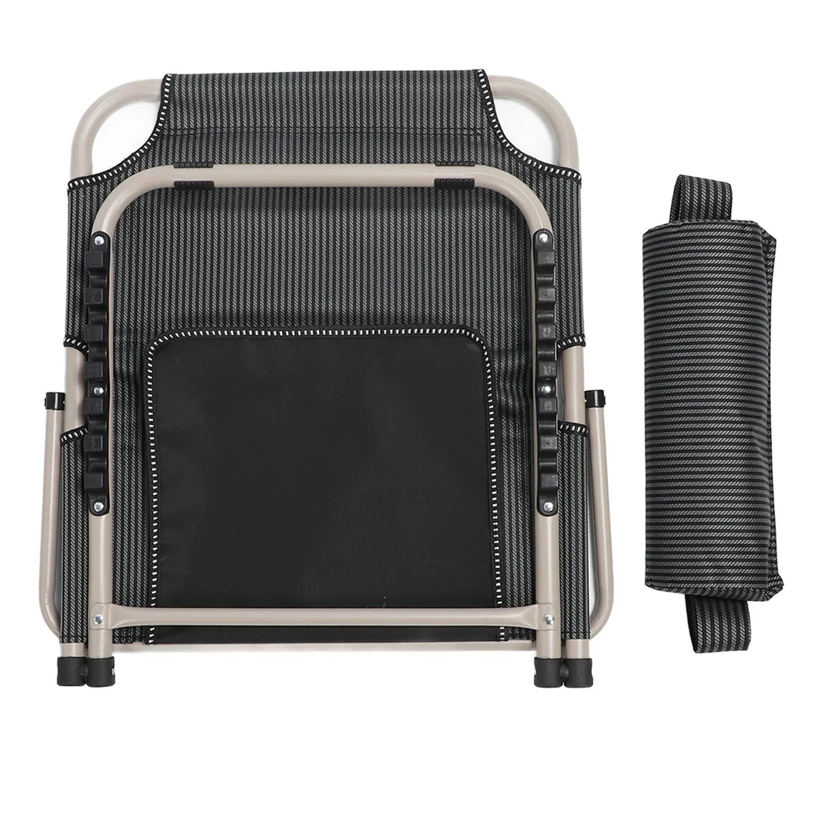 coussin pour le dos dosea couleur noir raye