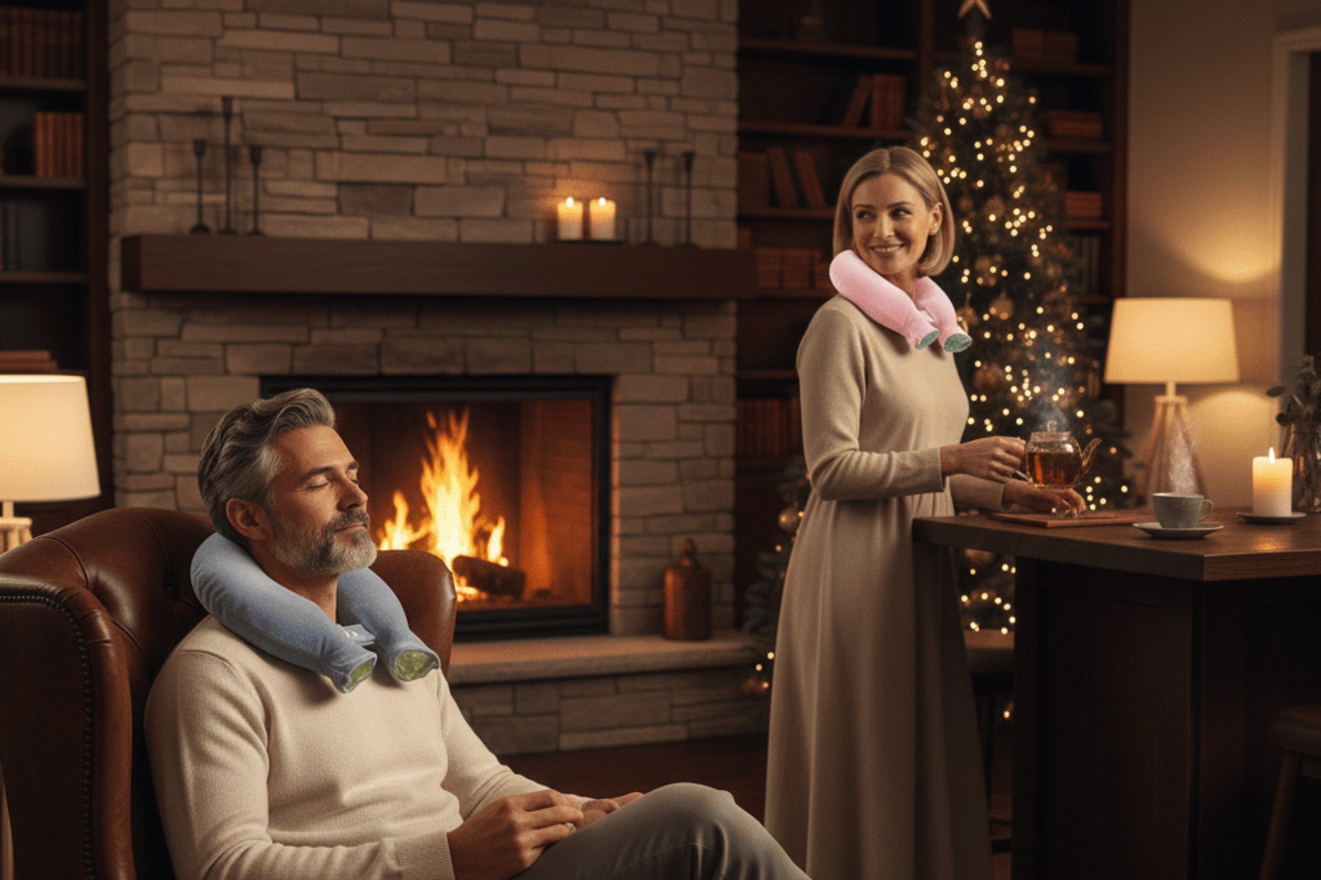 havre de sommeil couple detente soir