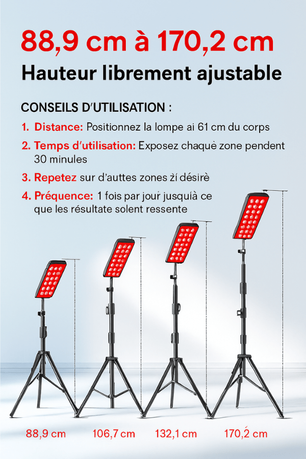 Lampe luminothérapie - Éclat Vitalité 50+ - Enfin Actif 50+