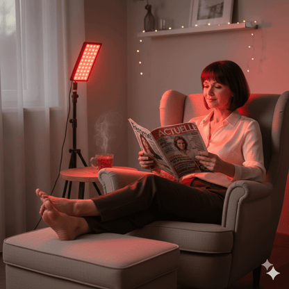 Lampe luminothérapie ÉclatVital™ – énergie retrouvée et détente hivernale - Enfin Actif 50+