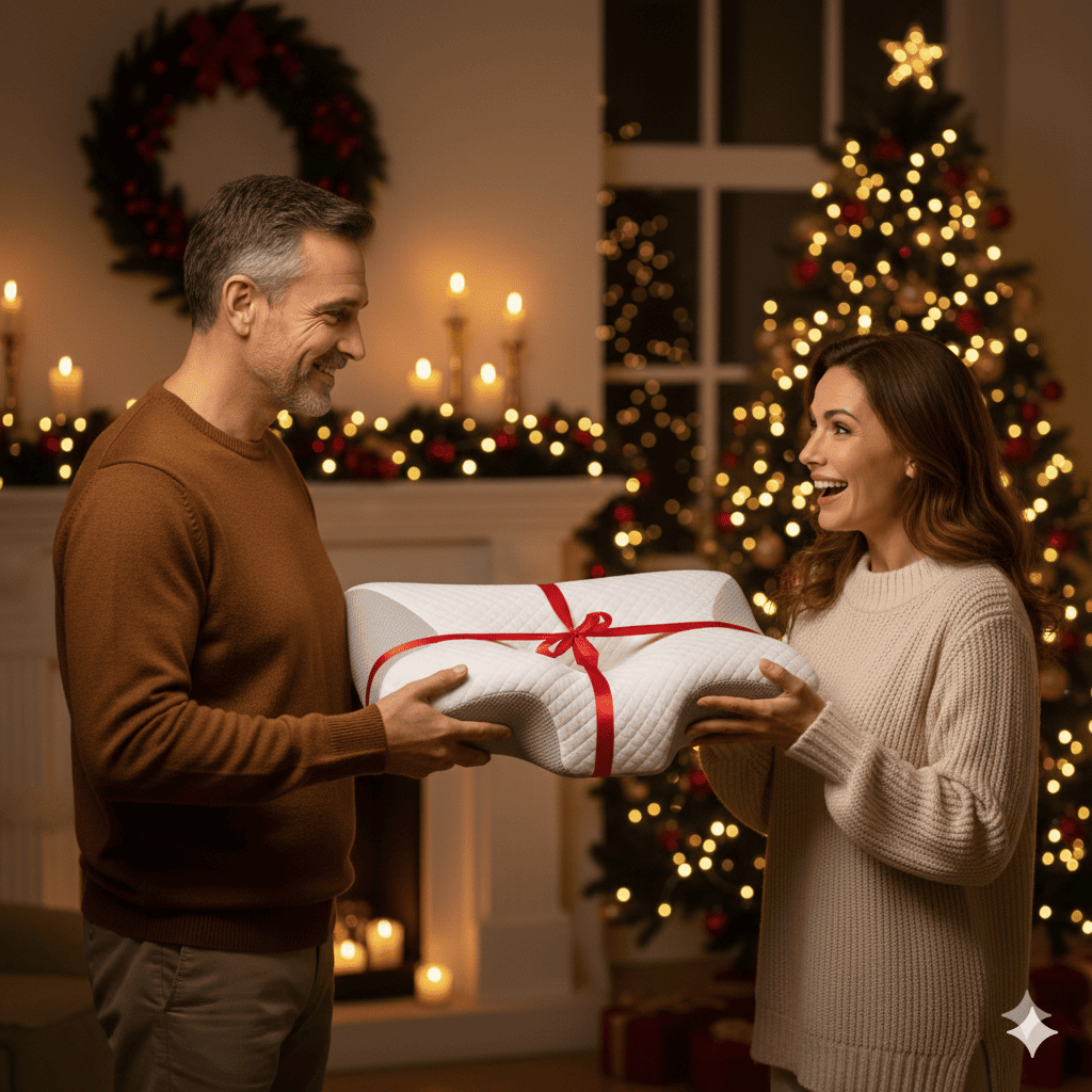 oreiller ergonomique ergoconfort couple idee cadeau